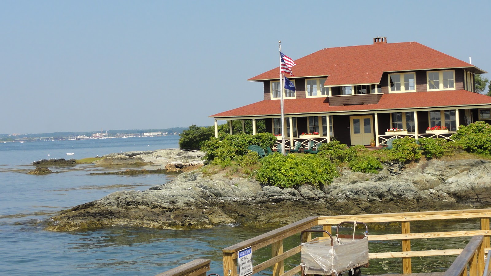 Judy's Travels Mail Boat Run, Casco Bay Portland