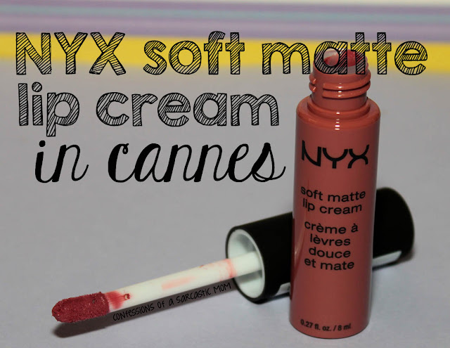 NYX Soft Matte Lip Cream in Cannes