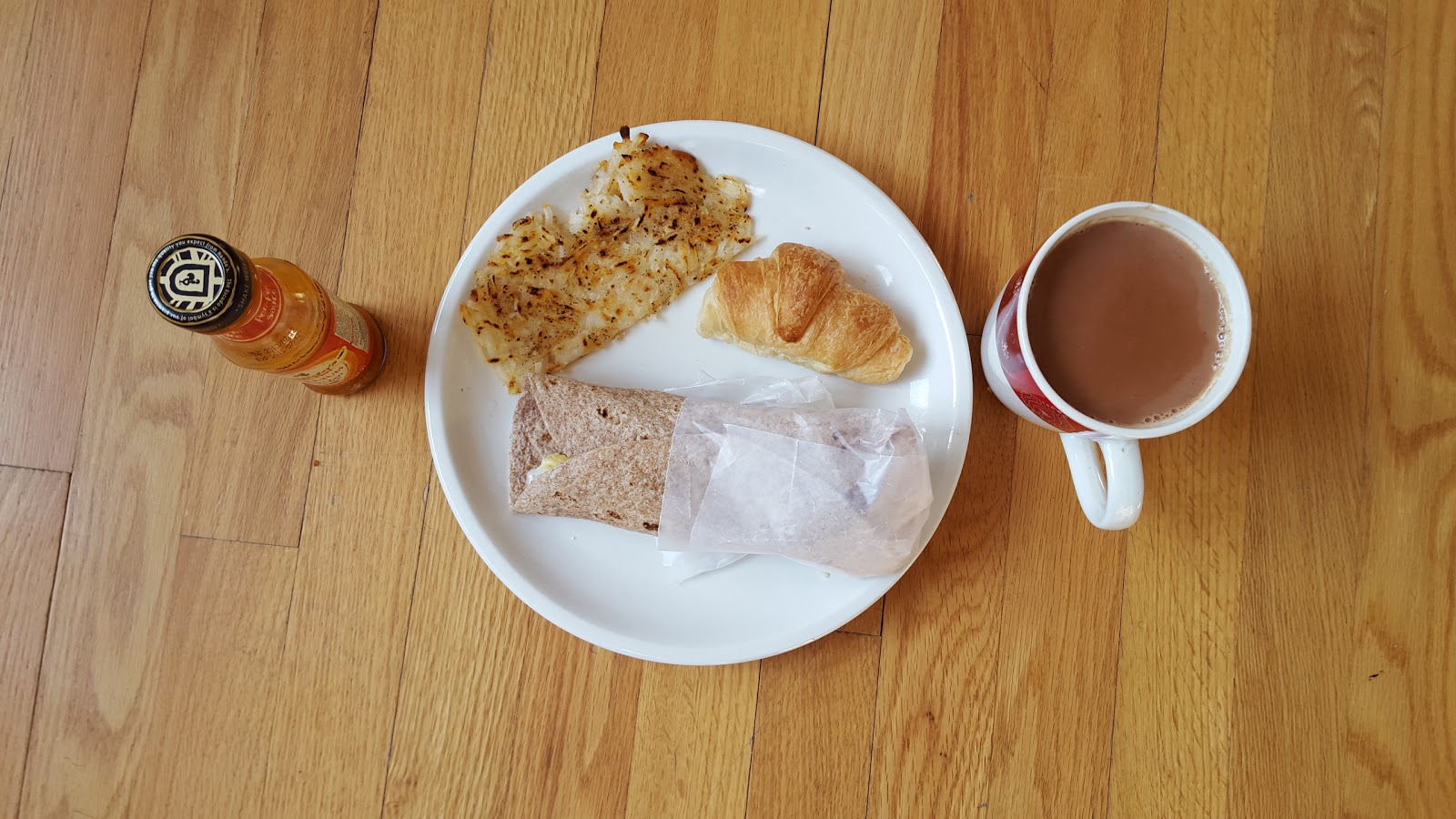 HCF Breakfast Egg Burrito with Hash Browns