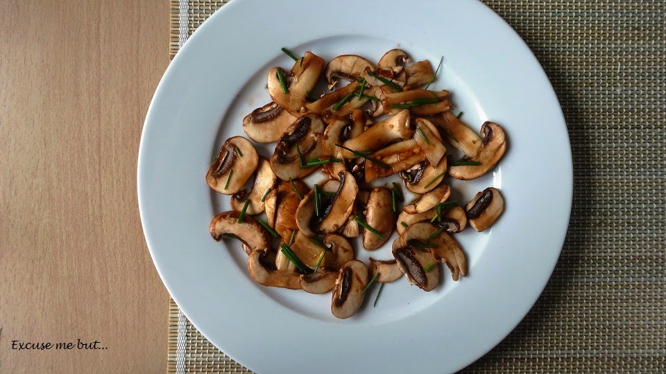 Marinierte Pilze - Perfekte Vorspeise oder Salattopping | Excuse me but...