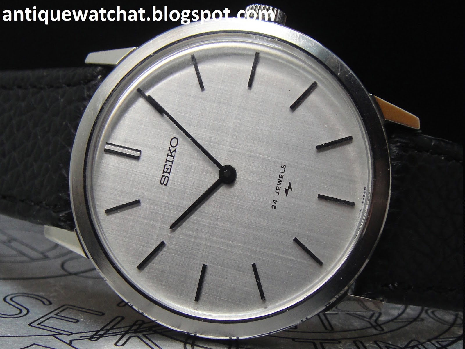 Antique Watch Bar: SEIKO MANUAL WINDING 2220-0180 SMW17 (SOLD)