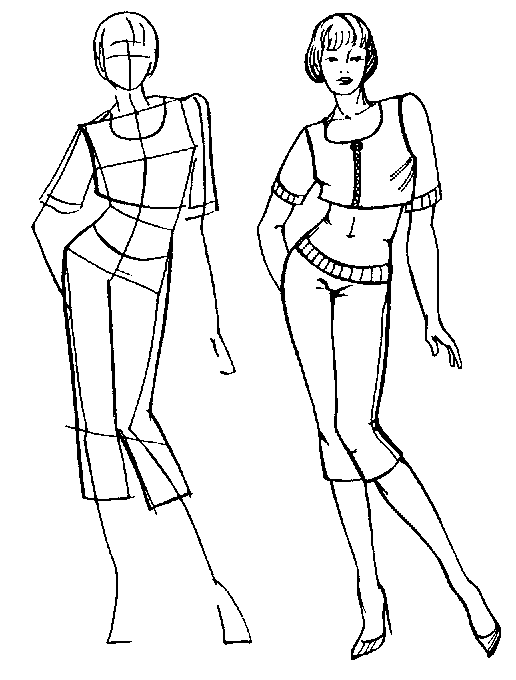 Изображение фигуры человека в одежде. Эскиз человека. Изображение фигуры человека в одежде. Набросок женской фигуры. Рисунки дизайнеров одежды.