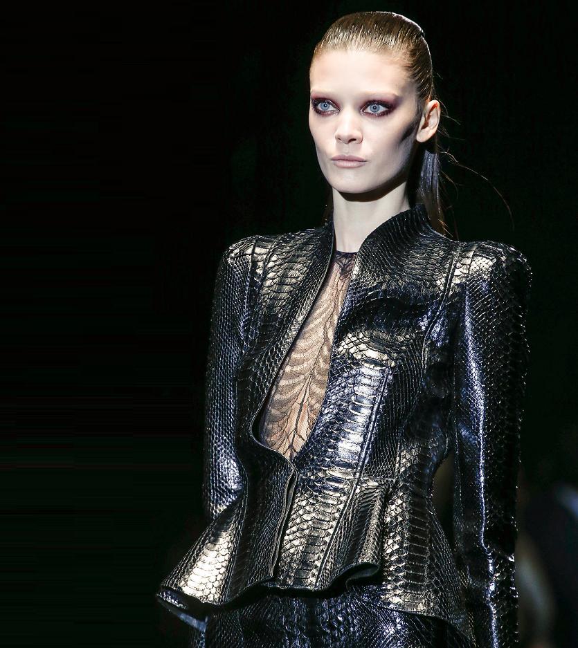 Fashion & Lifestyle: Gucci Leather Jackets... Fall 2013 Womenswear