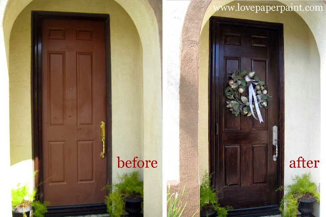 steps of painting wood garage door