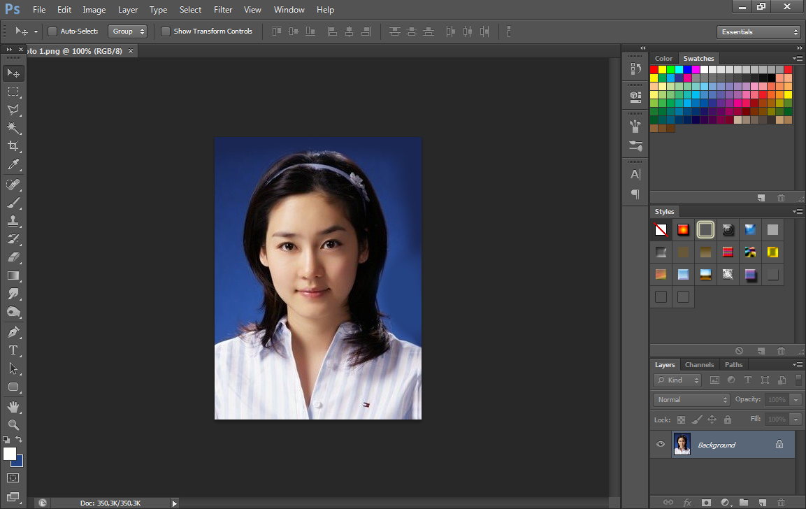 Cara Mengganti Background Foto Merah dan Biru di Photoshop - blogging