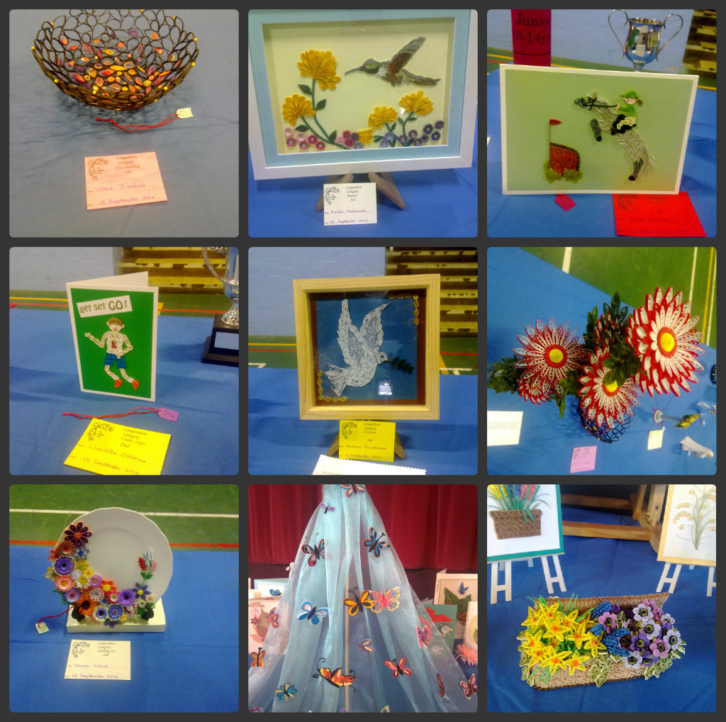 papercrafts Quilling with vintage images ,Quilling competition photos