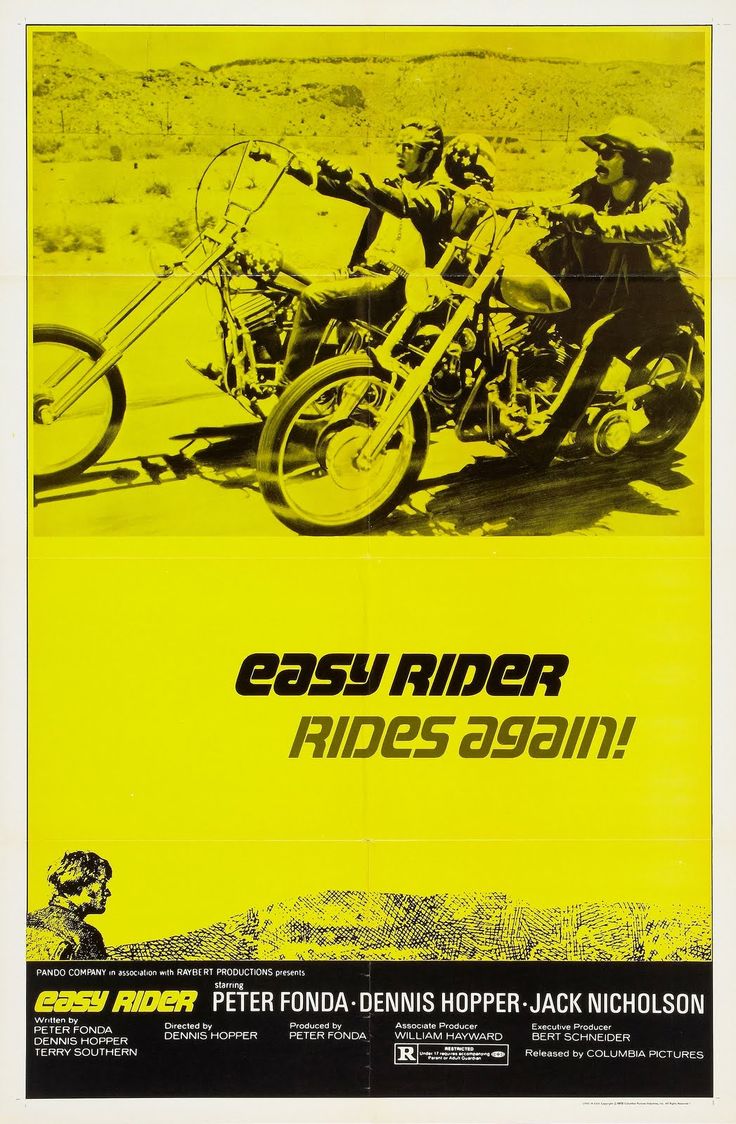 Film Excess Easy Rider (1969) or, The 1960s Ride Again!