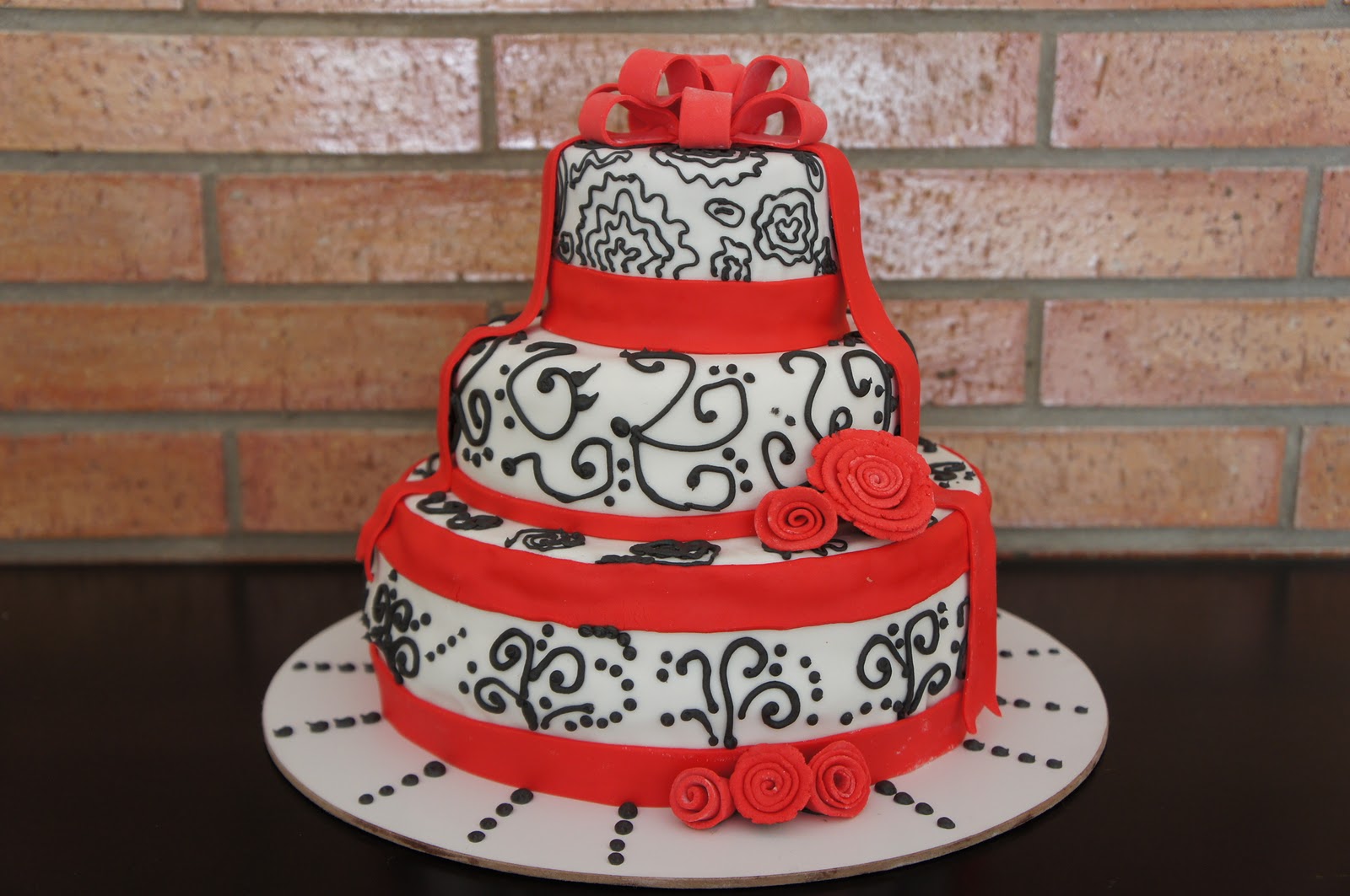 Dulce Vainilla: Pastel de 3 Pisos!!!!!