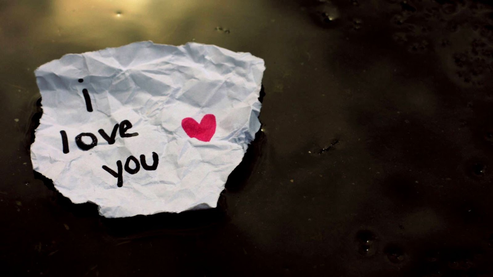 I Love You Black and White