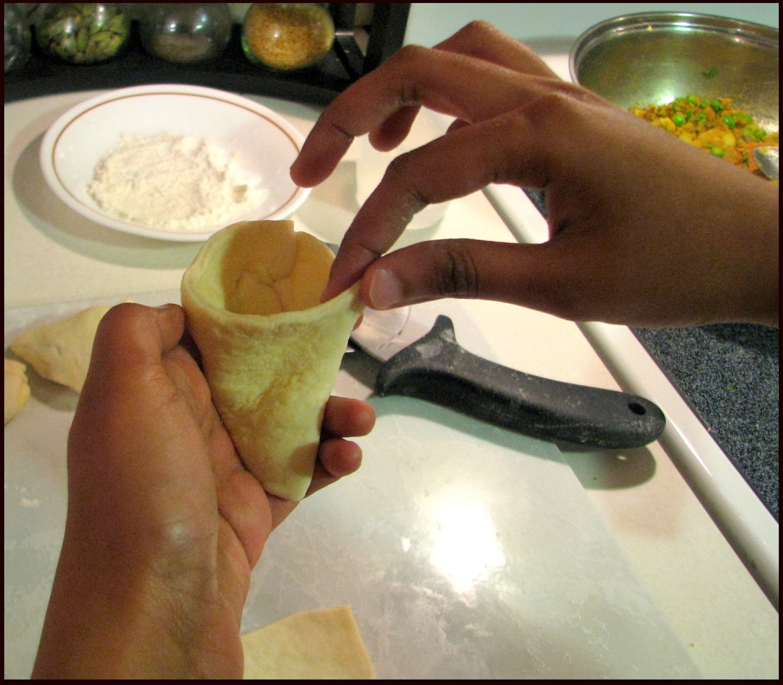 A Tribute to Cooking: Pan-Fried Samosas