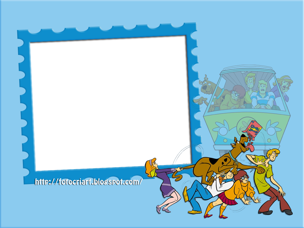 Fotocriart Molduras do Scooby Doo
