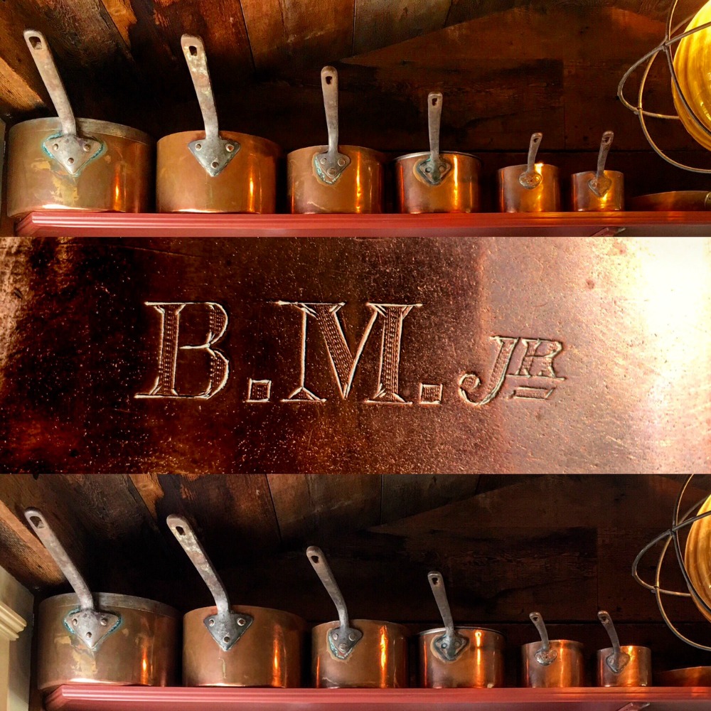 Content in a Cottage My Wonderful Set of Old Copper Pots