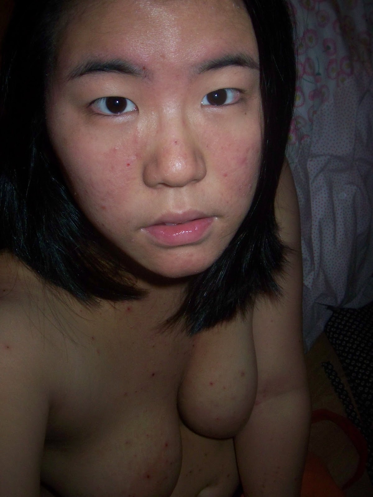 Ugly Asian Chick Naked In Bathroom