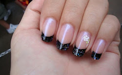 nail french flaunt during