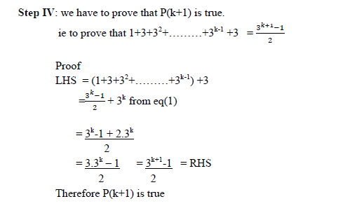 Principle of mathematical induction concept and HOT Questions 
