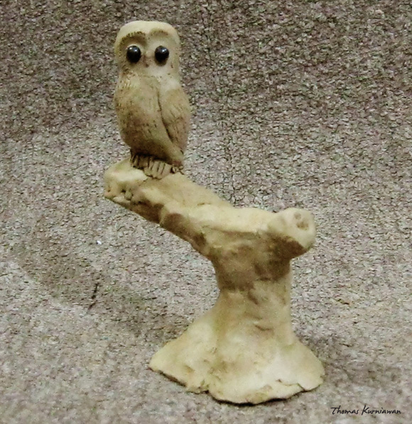 Thomas Kurniawan's Portfolio Owls Clay Sculpture