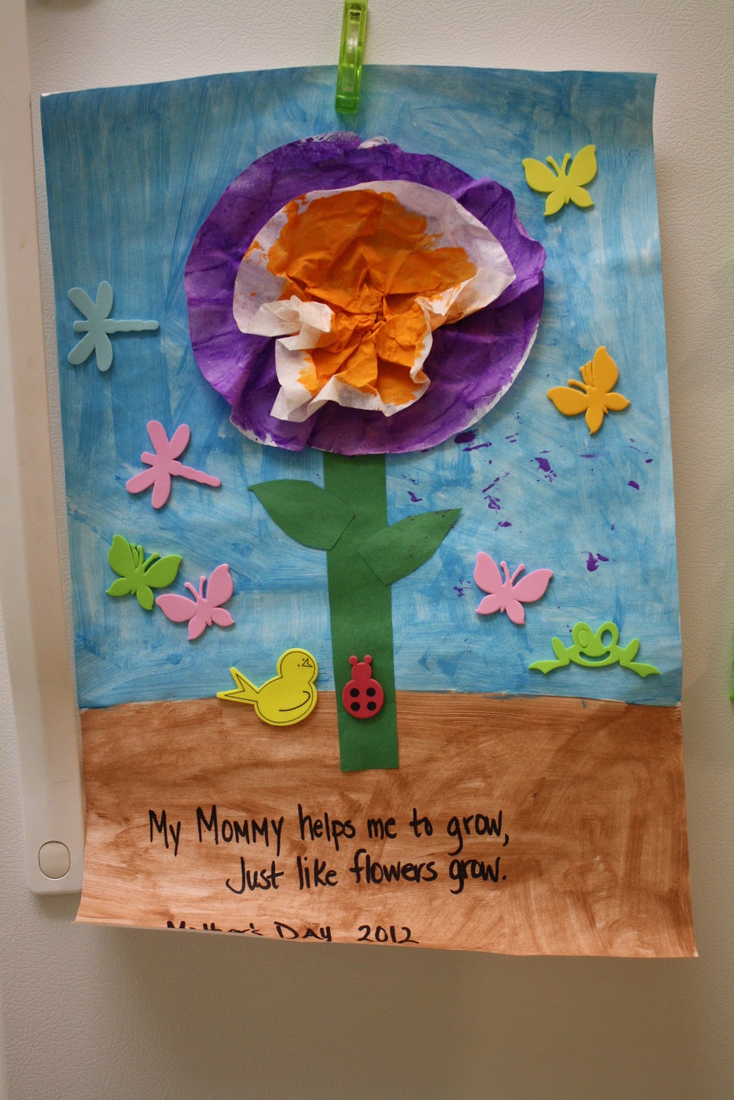 Mama's Crafty Kids Coffee Filter Flower