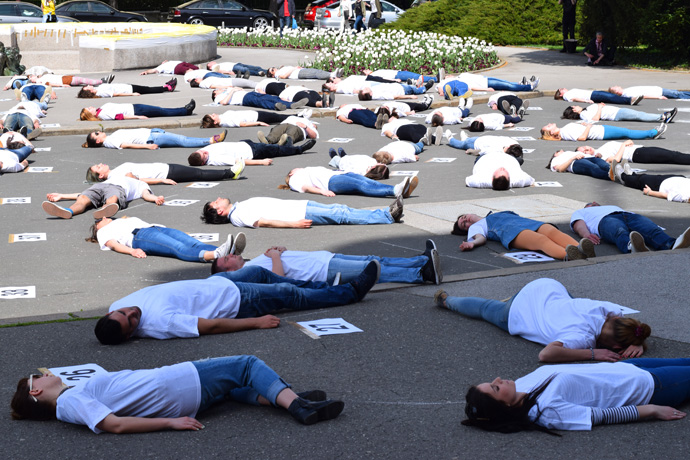 147 sekundi za keniju zagrebački studenti zagreb performans