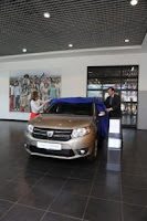 O clienta din Romania este posesoarea vehiculului Dacia Logan cu numarul 1.500.000
