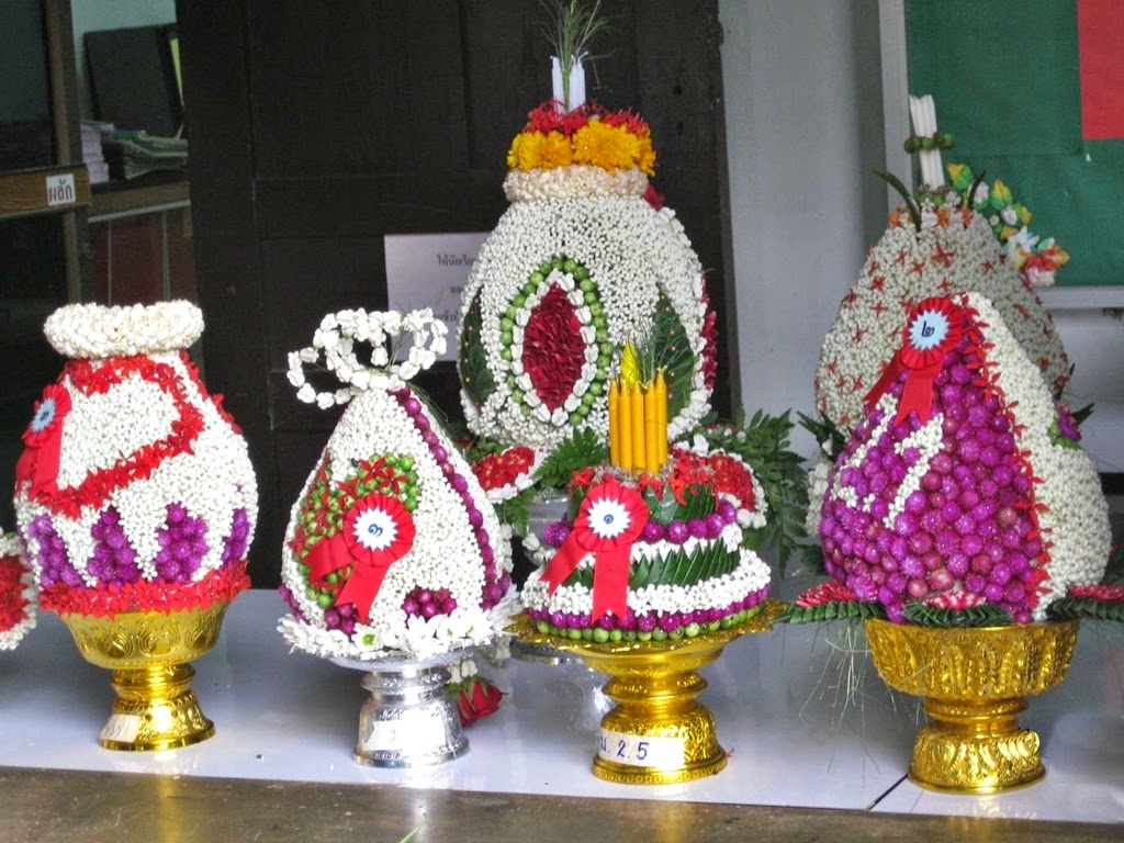 Masters of Craft Traditional Thai flower arrangements