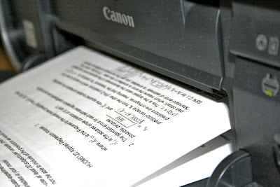 impresora canon imprimiendo