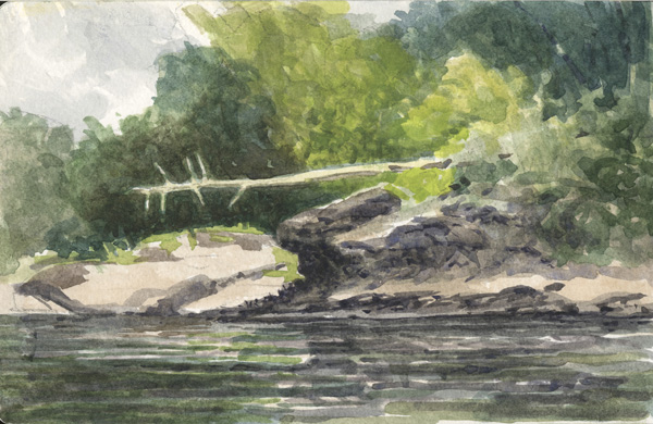 Rocks and Trees, Connecticut River