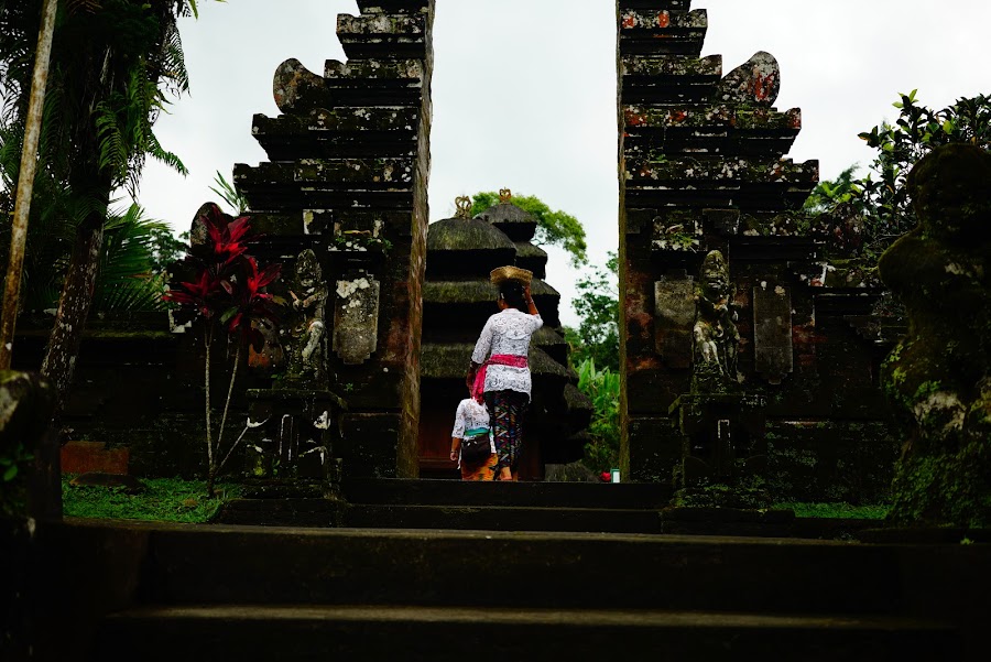 Pura Luhur Batukaru temple off the beaten track in Bali