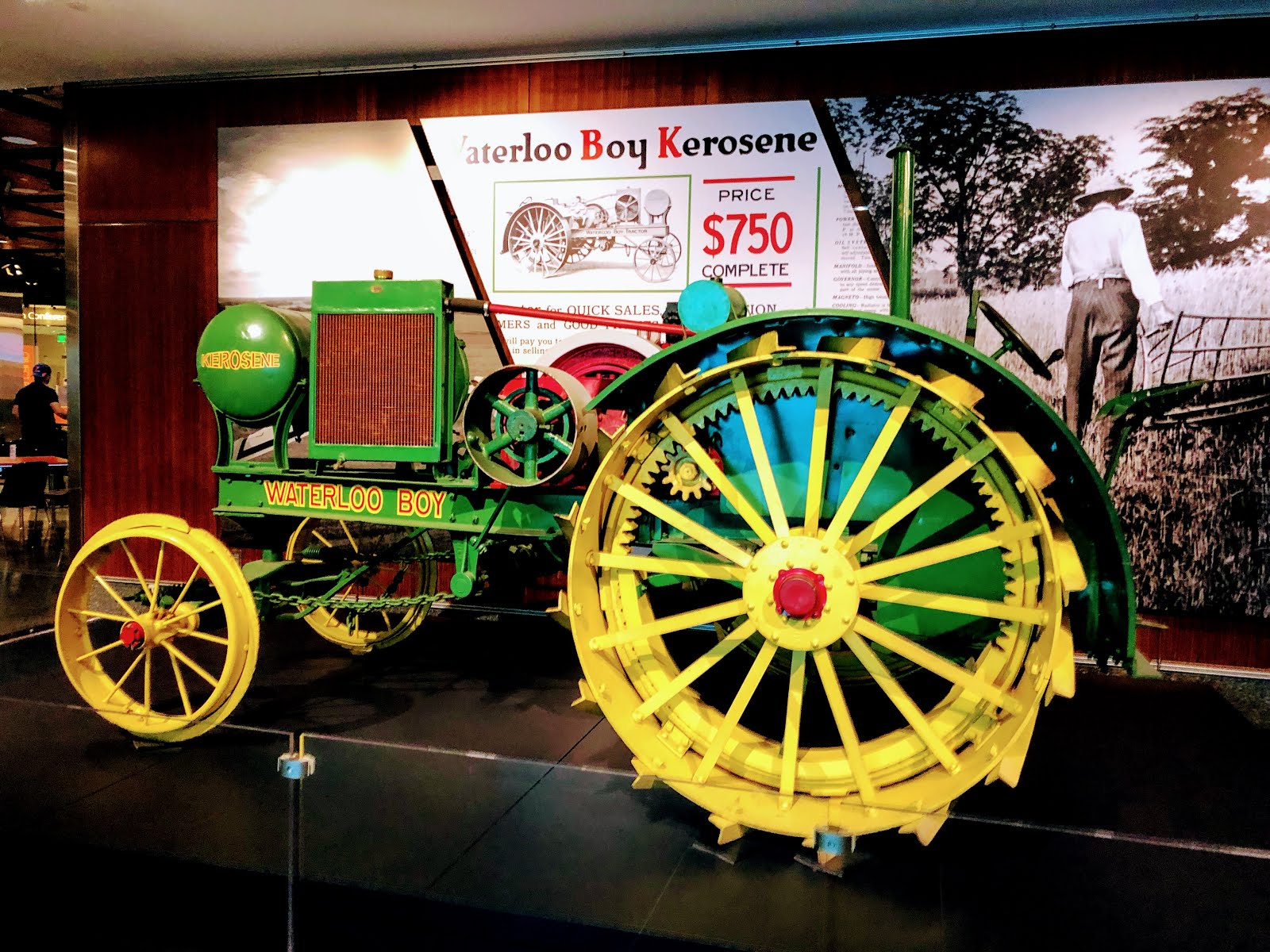 Walking Arizona Waterloo Boy Kerosene Tractor