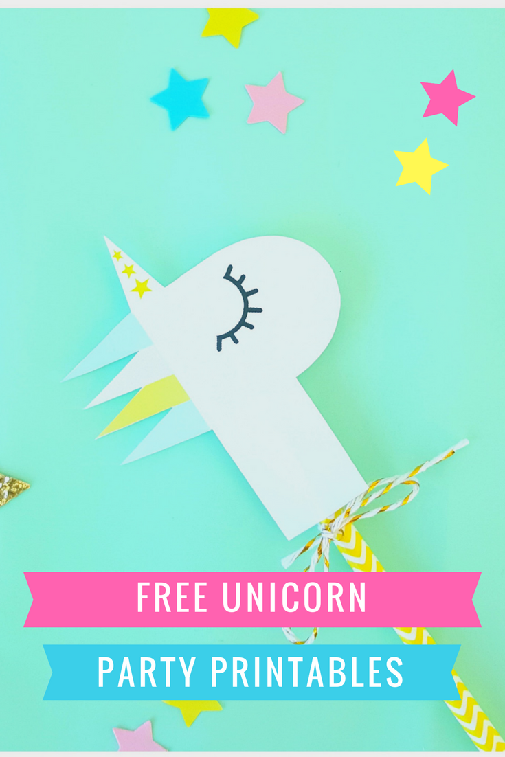 It is an image of Smart Free Unicorn Party Printables It is a graphic of Smart Free Unicorn Party Printables