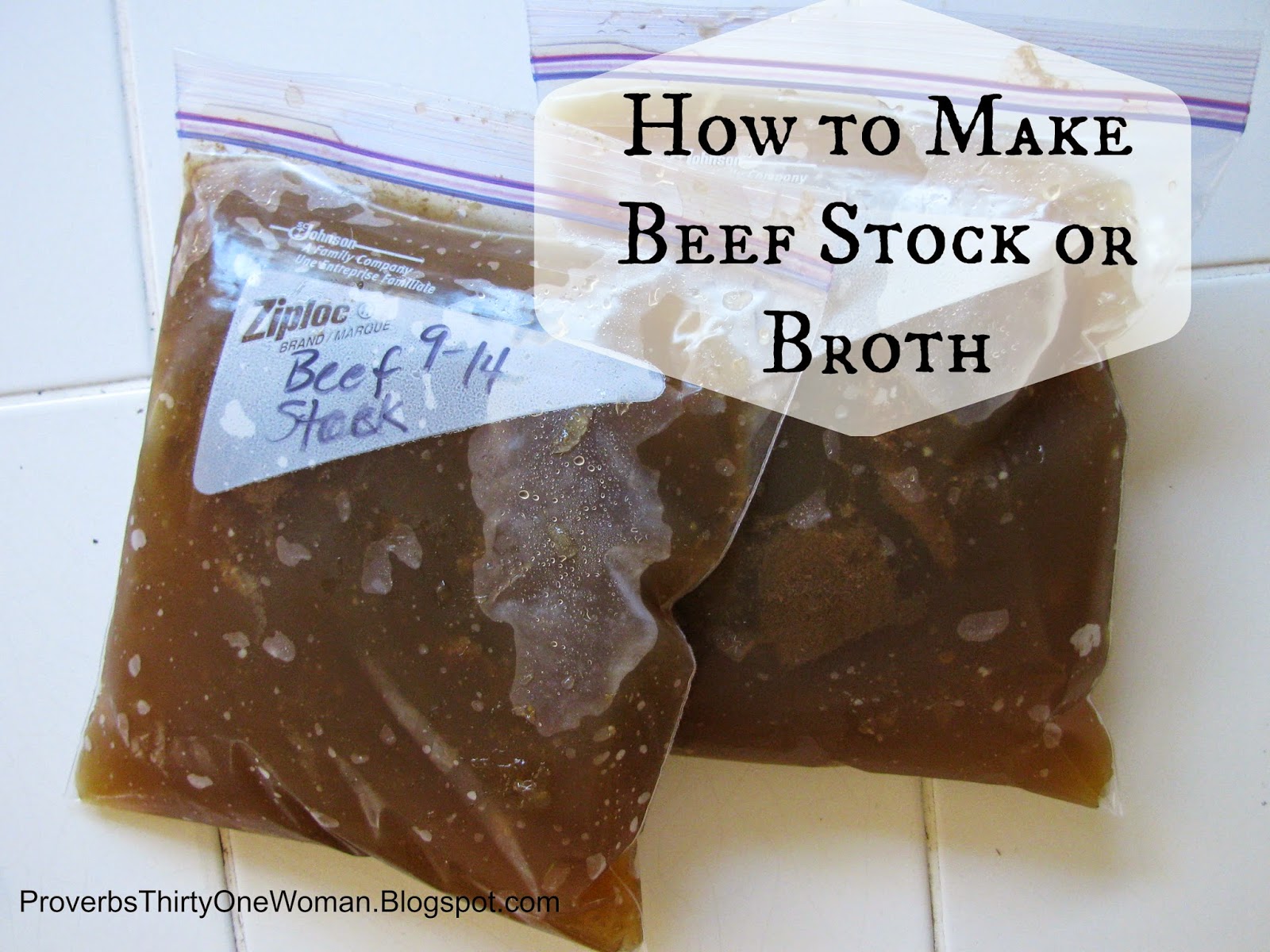 How to Make Bone Broth or Beef Stock Proverbs 31 Homestead