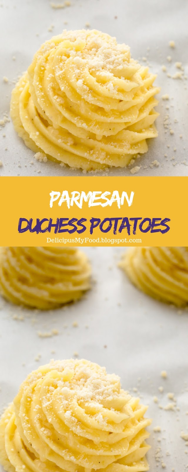 Parmesan Duchess Potatoes Christmas Dessert Delicious My Food