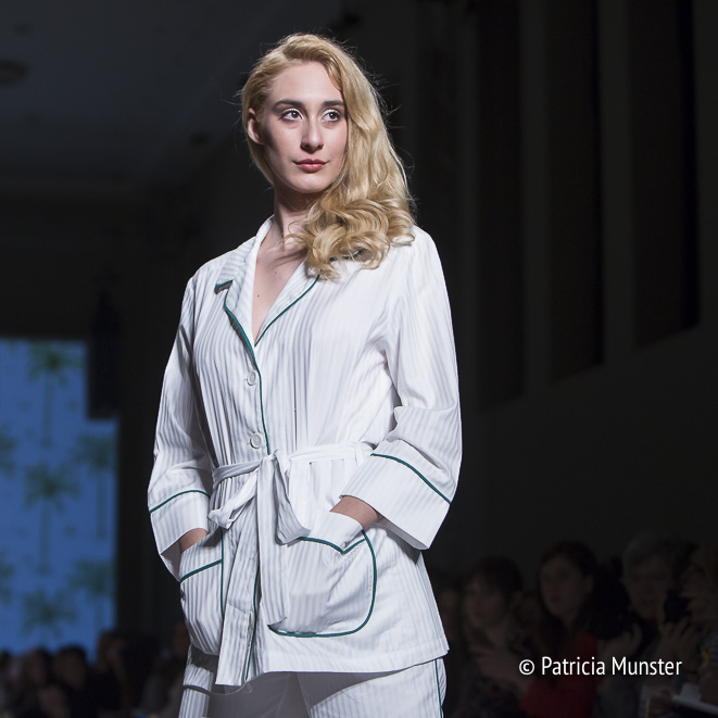 Evi Grintela at Athens Fashion Week - resort 2017 - pyjama