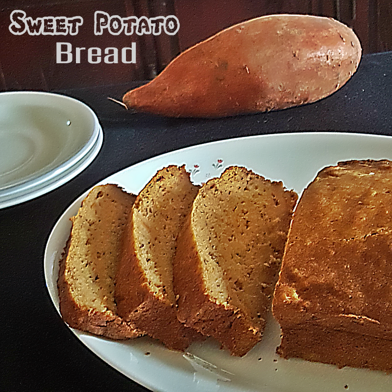 TREAT & TRICK SWEET POTATO BREAD RECIPE