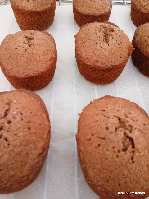 French food Friday - Chocolate and Raspberry Friands