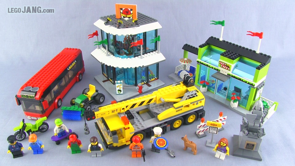 All Lego City Construction Site Sets 2009 - Lego Speed Build