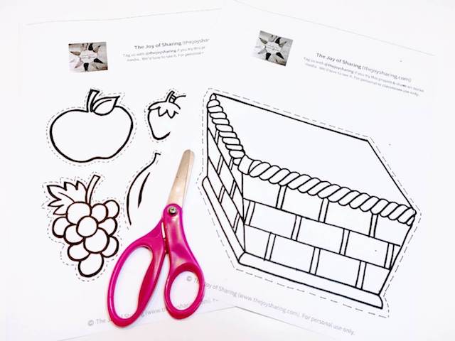 Fruit Basket Craft - The Joy of Sharing
