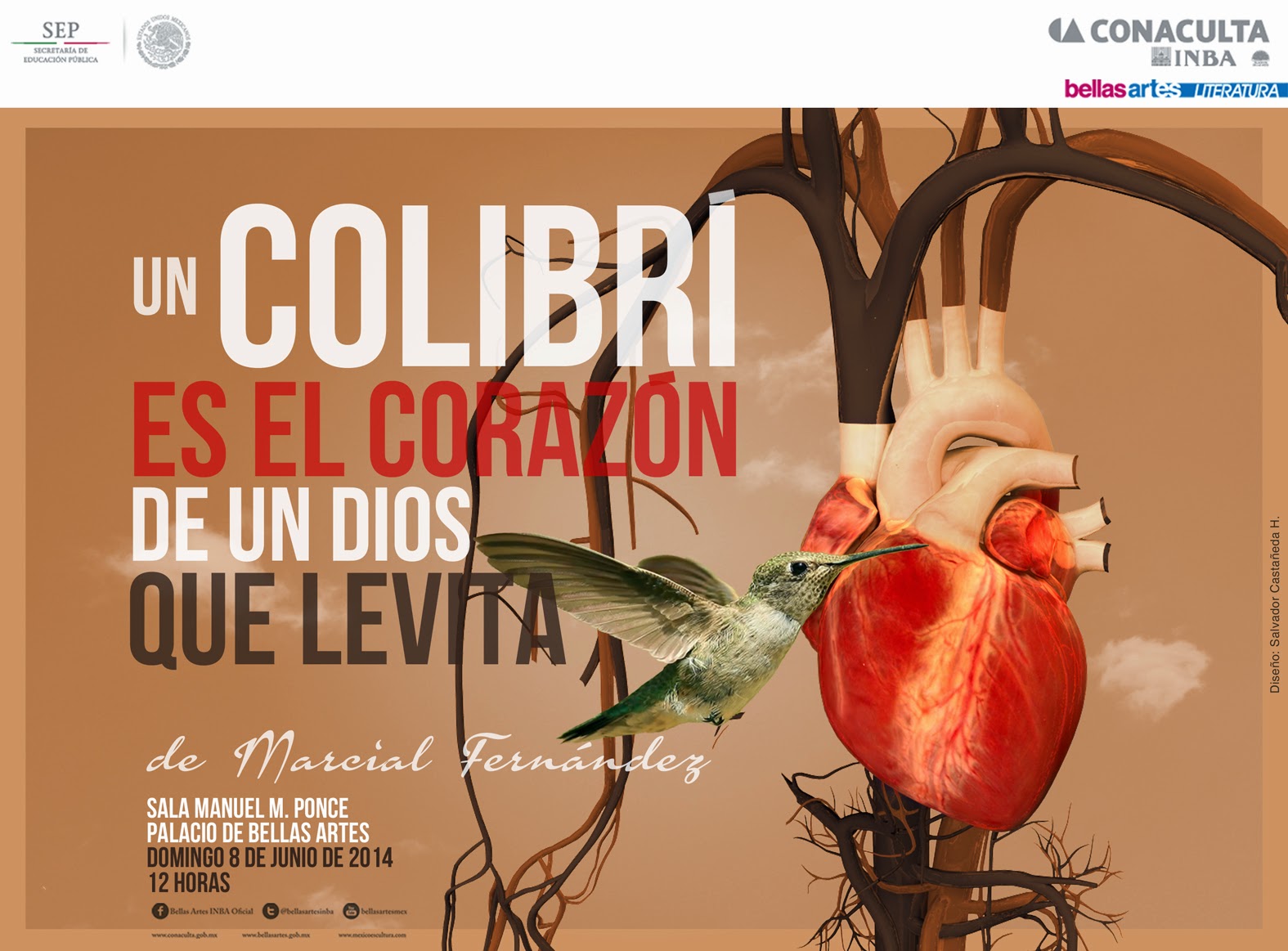 Presentación del libro "Un colibrí es el corazón de un Dios que levita" de Marcial Fernández