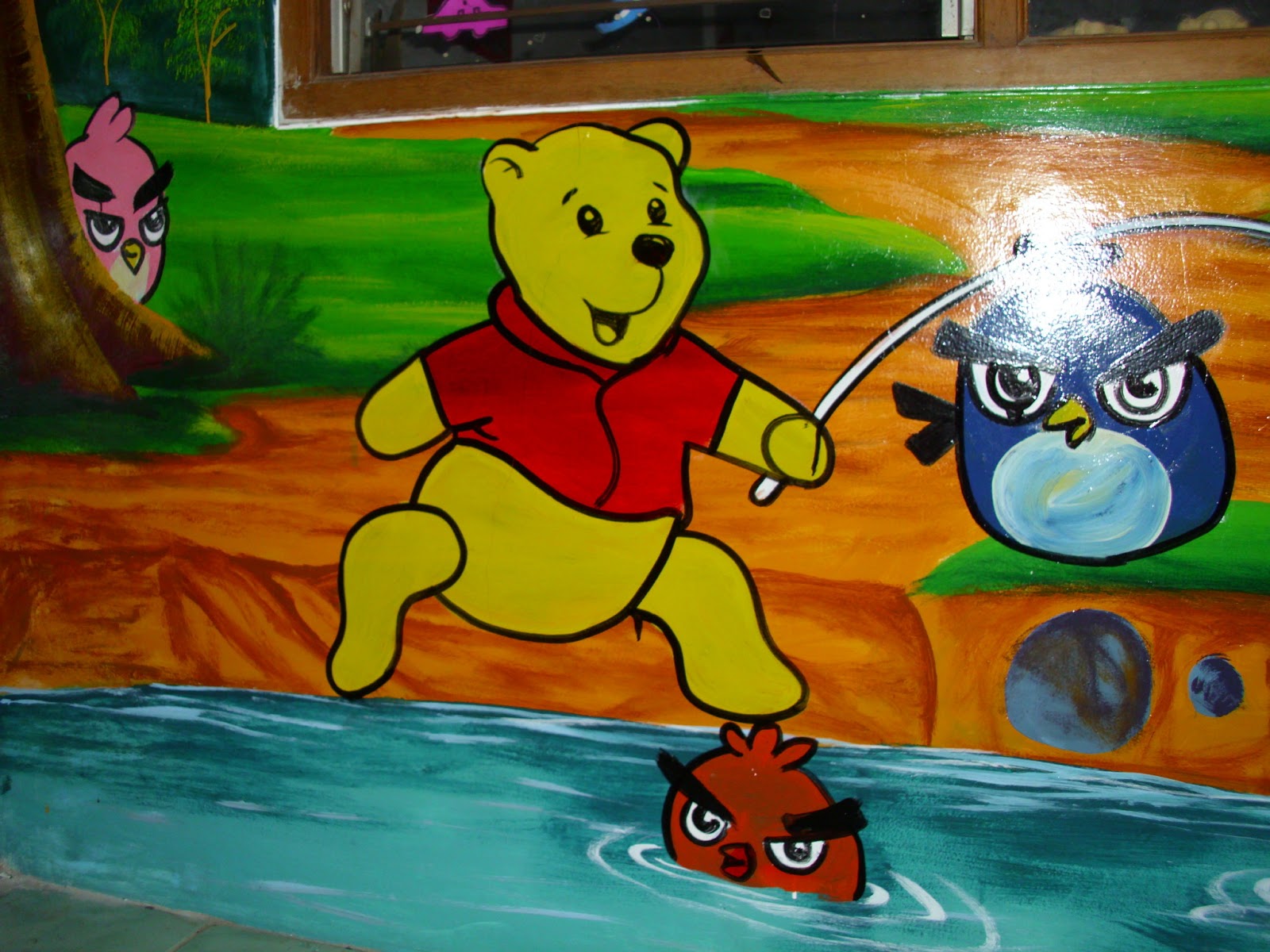 Sarana Edukasi Art Center: Lukis Tembok