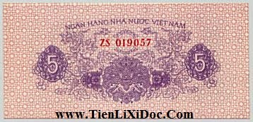 5 Xu Việt Nam Dân Chủ 1964