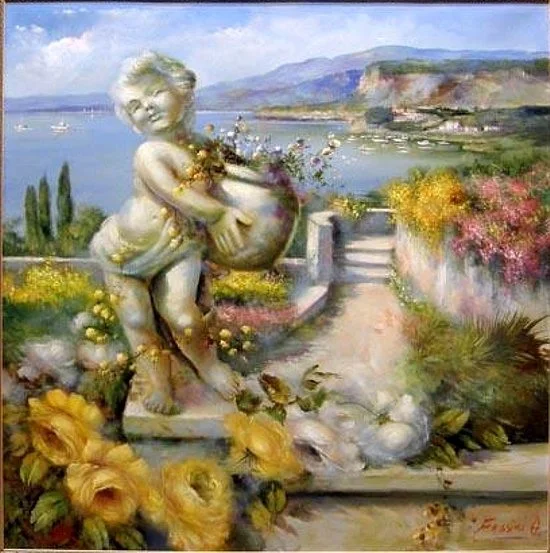 Romantic Venice painting by Lovilla Chantal [Ловилла Шанталь]
