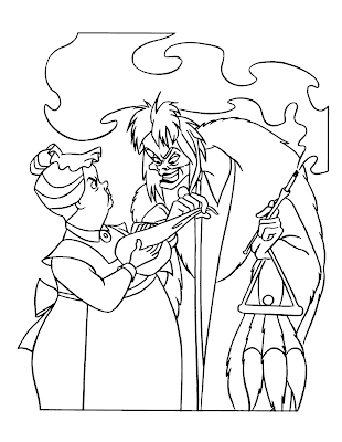 DISNEY COLORING PAGES
