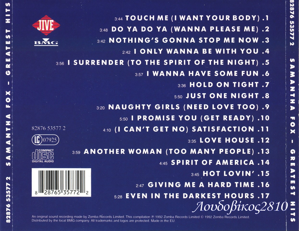 Snake Eyes on the Paradise Greatest Hits 19761989