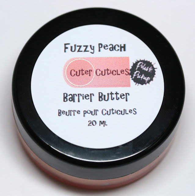 Cuter Cuticles Fuzzy Peach Barrier Butter 