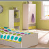 Boys Room Comfortable Wrapped in Green Pastel