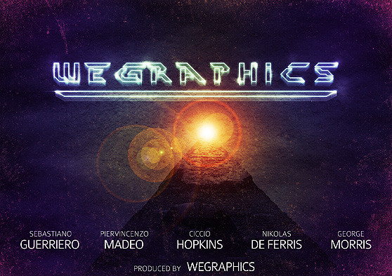 How to make Star Wars Type sci-fi movie poster in photoshop.
