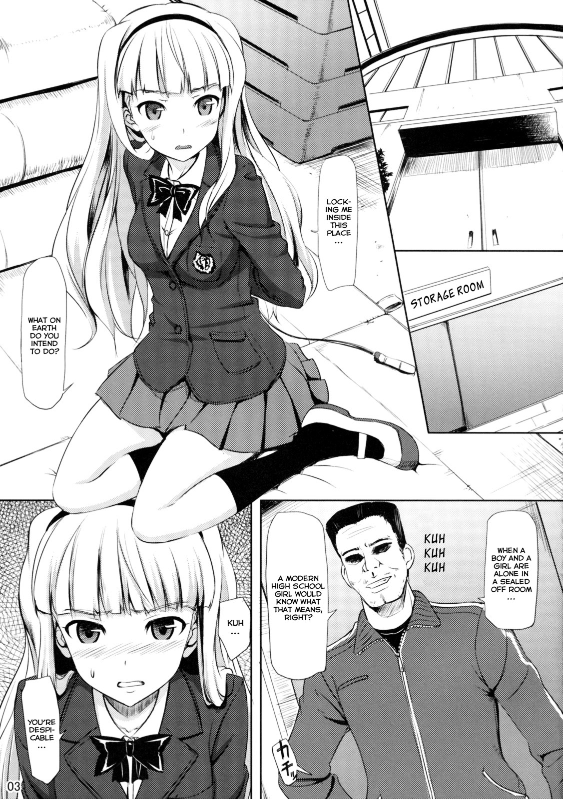 Hentai Manga Comic-Zettai Wakan Lost in school-Read-2