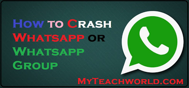 whatsapp hang trick,  whatsapp crash,  whatsapp hang message 2018,  whatsapp crash message