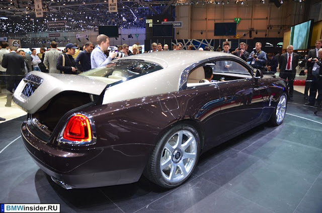 Rolls-Royce Wraith на автосалоне в Женеве 2013