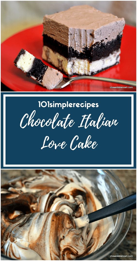Chocolate Italian Love Cake