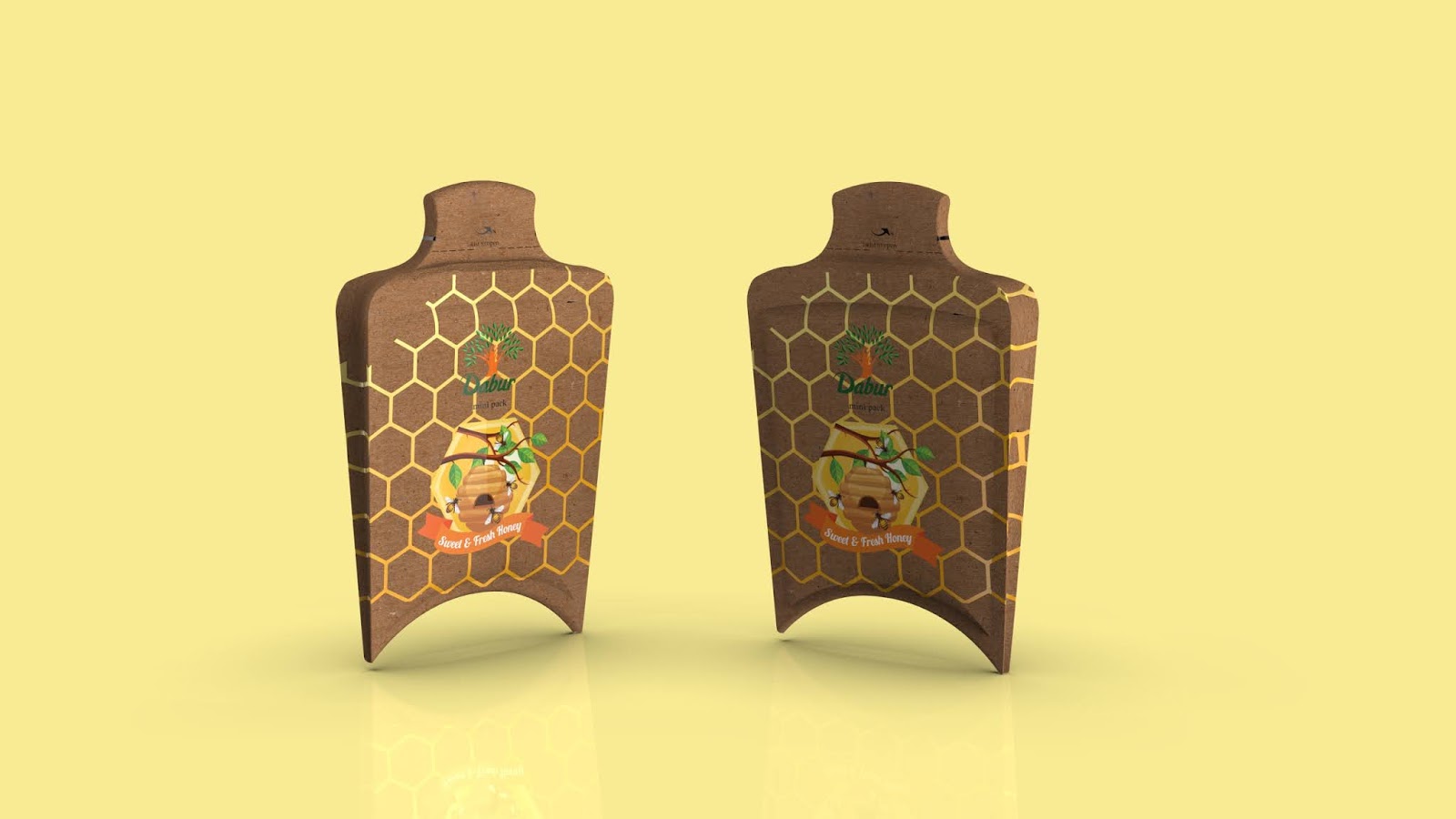 Dabur honey sachet Packaging Of The World